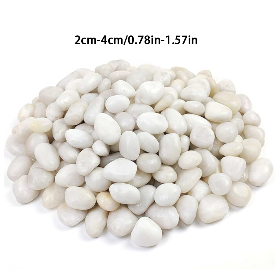 300/600g Polerowane białe kami – Indoor Herb Garden recenzja i cena