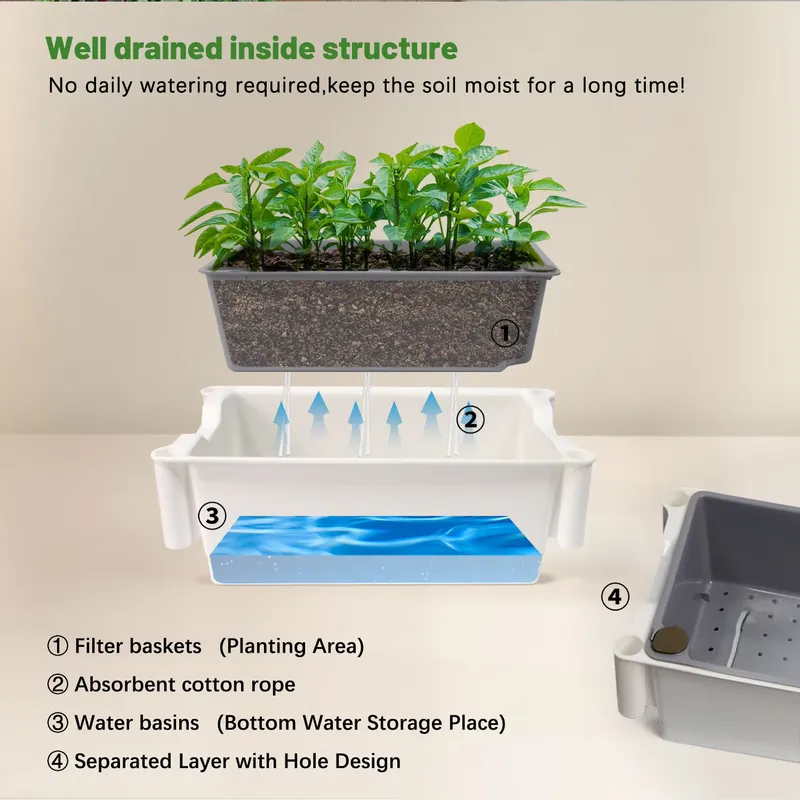 Przenośny, pionowy, 3-poziomow – Indoor Herb Garden recenzja i cena