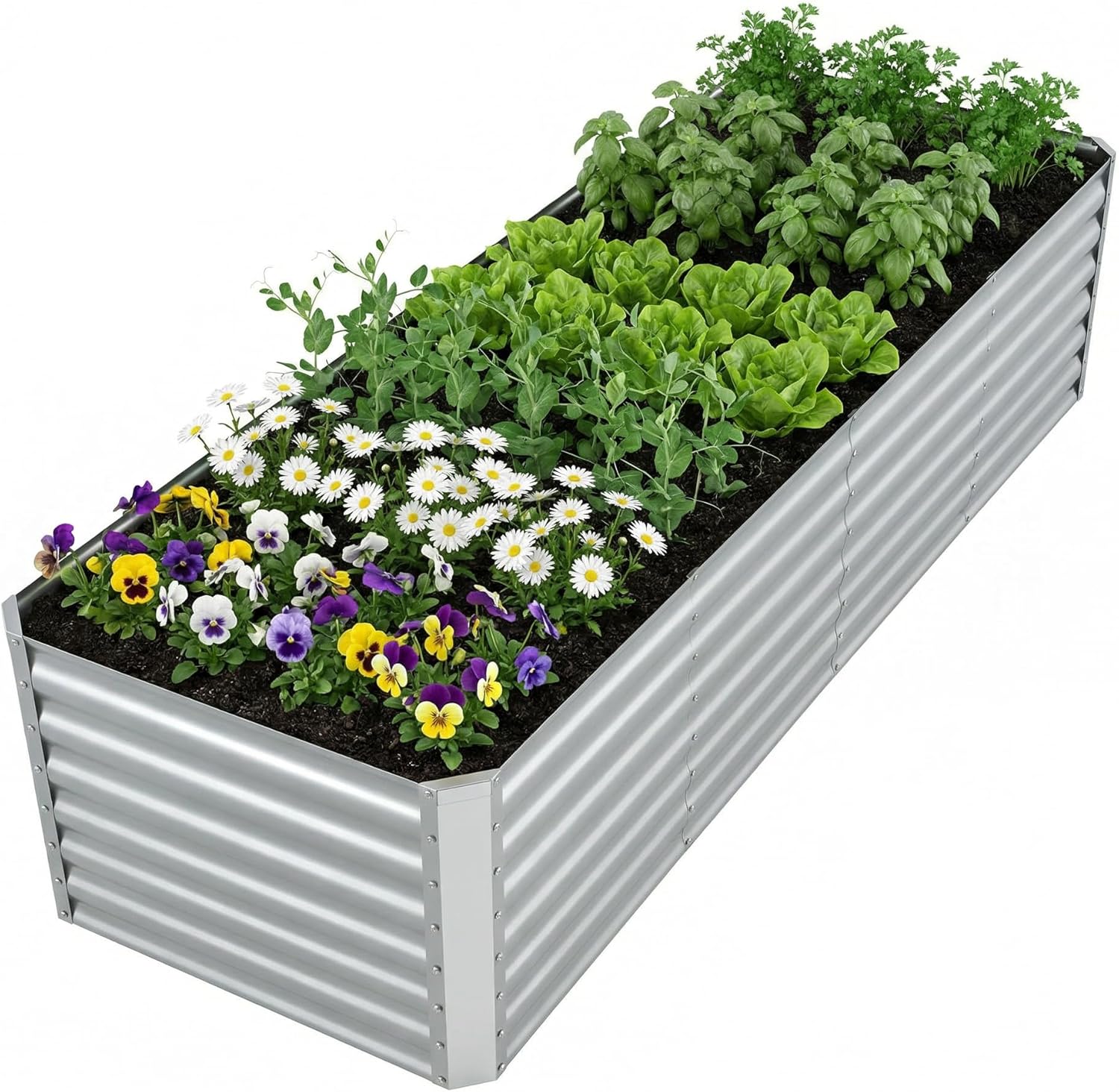 Zewnętrzna ocynkowana podwyższ – Raised Garden Bed recenzja i cena