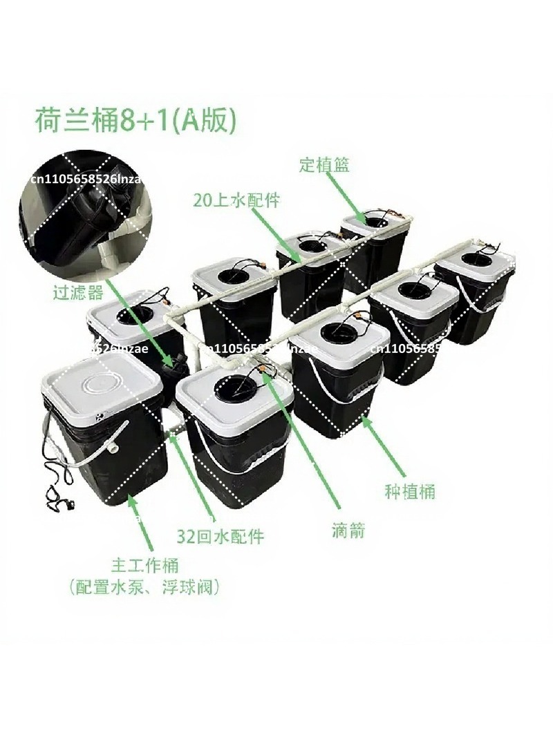 System hydroponiczny 4+1 8+1 R – Hydroponic Kit recenzja i cena