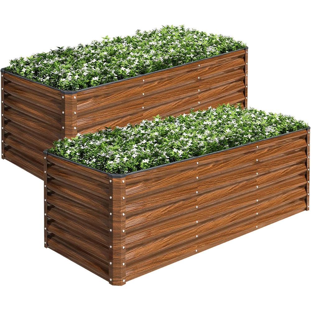 Zestaw 2 sztuk: ocynkowane pod – Raised Garden Bed recenzja i cena