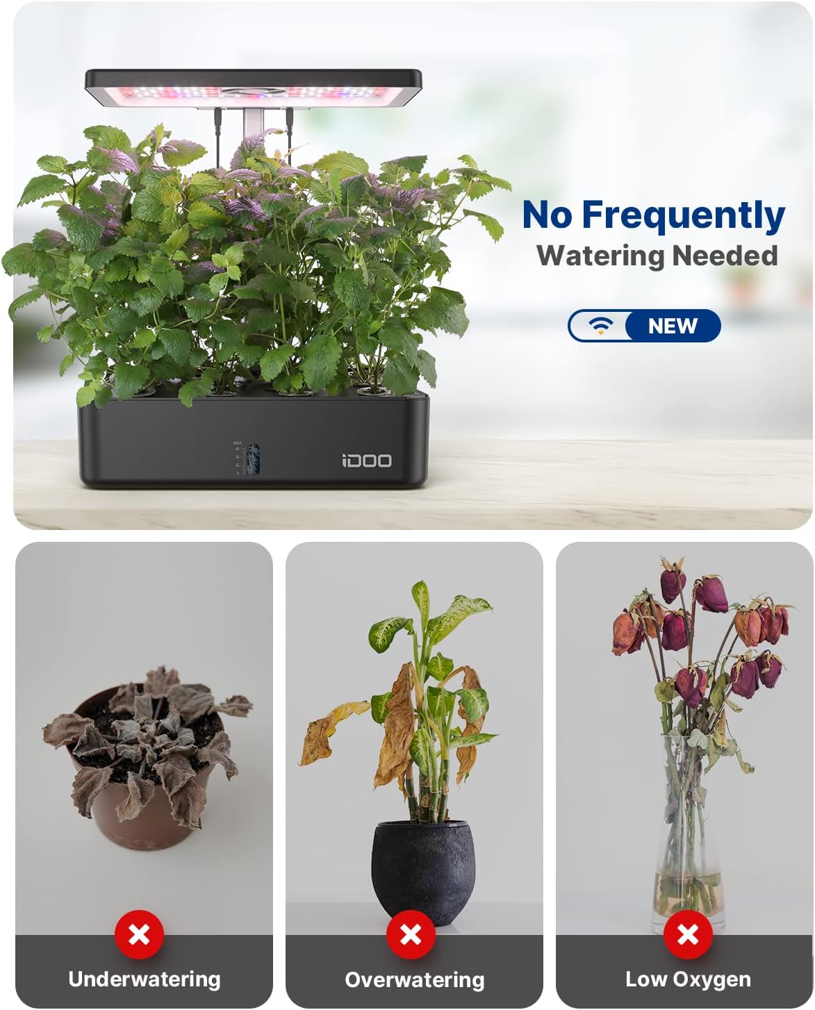 12-komórkowy system hydroponic – Indoor Herb Garden recenzja i cena