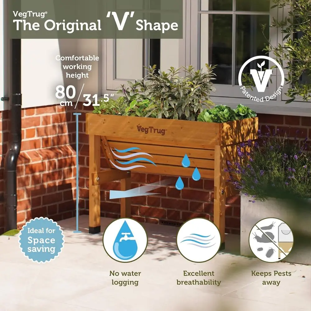 Naturalna Mała Doniczka Wisząc – Vertical Planter recenzja i cena