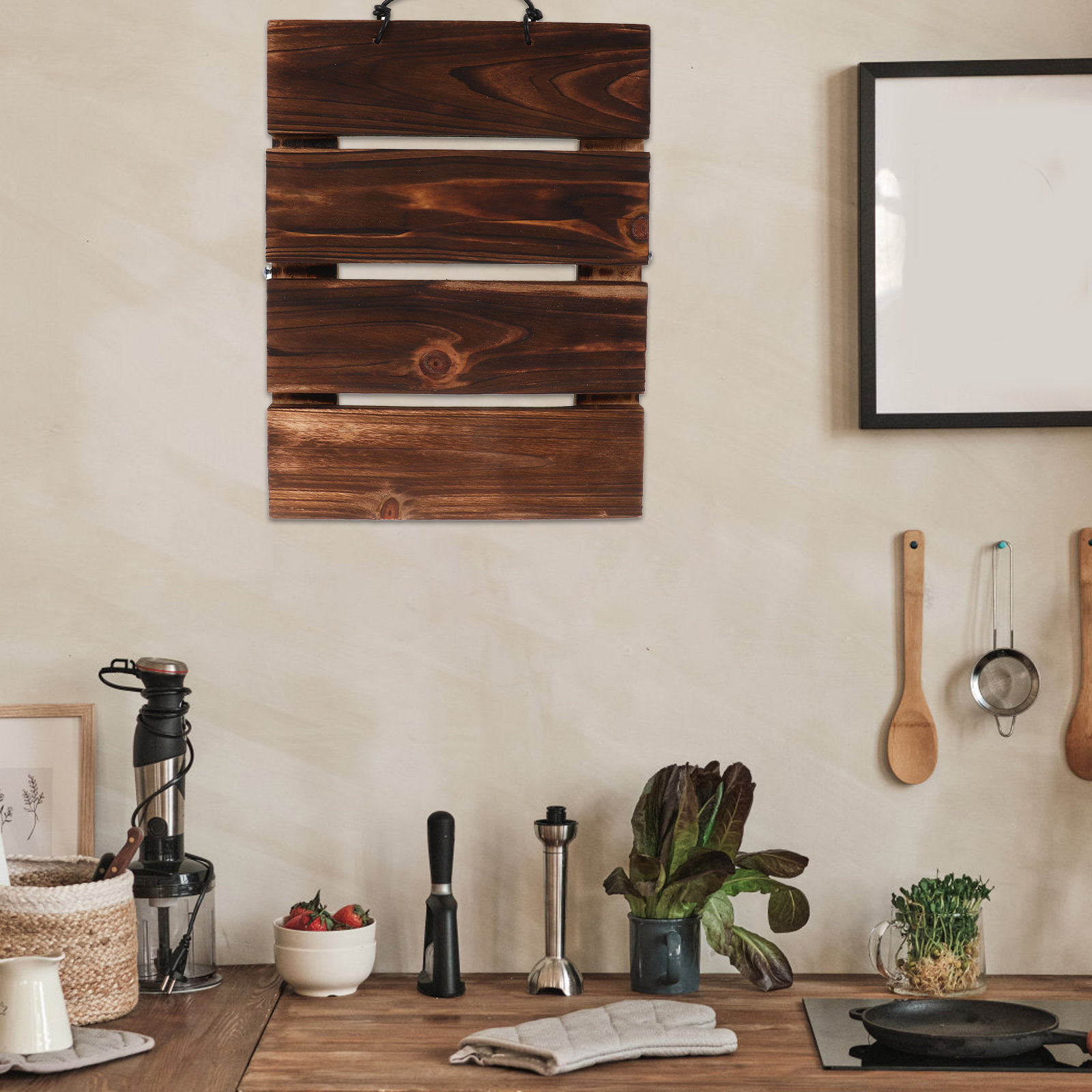 Solidna chińska drewniana desk – Vertical Planter recenzja i cena